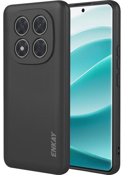 Xiaomi Redmi Note 14 Pro 5g Silikon Kılıf Düz Kenar Cep Telefonu Arka Kapağı (Yurt Dışından)