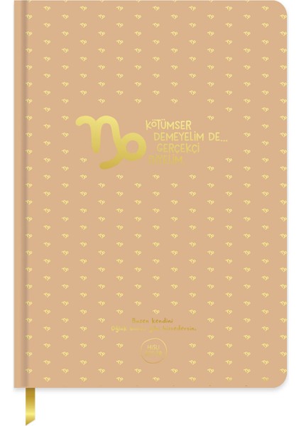 A5 96 Yp.çizgili Sert Kapak Ciltli Defter-Oğlak Burcu