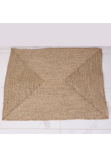 Mylamp Doğal Deniz Sazı Halı Dekoratif Halı & Duvar Dekoru 150X120 cm