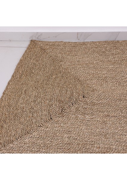 Mylamp Doğal Deniz Sazı Halı Dekoratif Halı & Duvar Dekoru 150X120 cm fırsatları