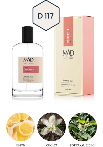 Mad D117 Selective 100 Ml Kadın Parfüm