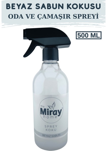 Home Sprey Kumaş ve Oda Kokusu Beyaz Sabun 500 ml