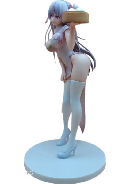 Şeftali Sosu Cheongsam Kız Süsleri (Yurt Dışından)