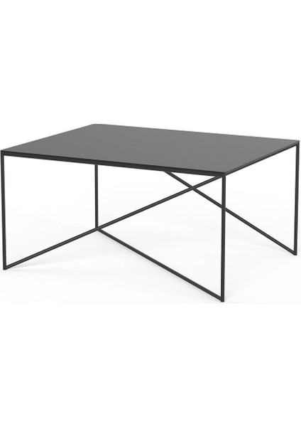 Sat Siyah Metal Orta Sehpa