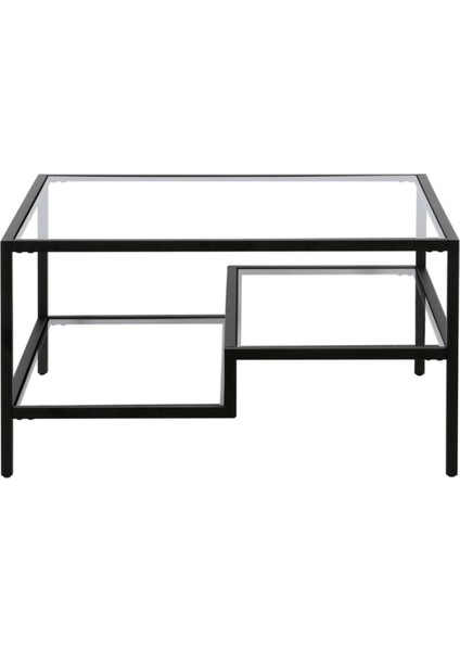 Nou Siyah Metal Kare Orta Sehpa fırsatları