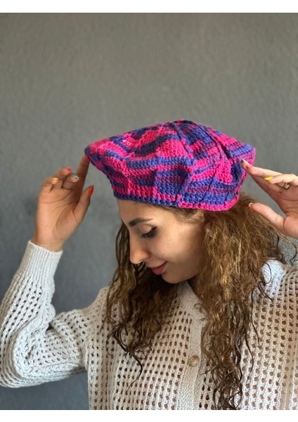 El Örgüsü Fransız Ressam Kadın Bere