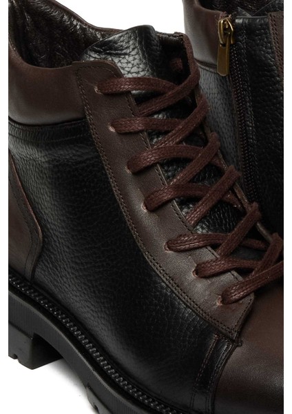 Bağcıklı Termo Taban Düz Bot 023-127 Erkek Bot modelleri