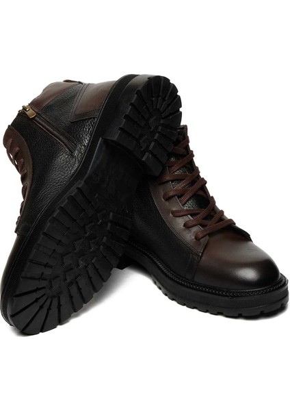 Bağcıklı Termo Taban Düz Bot 023-127 Erkek Bot fırsatları