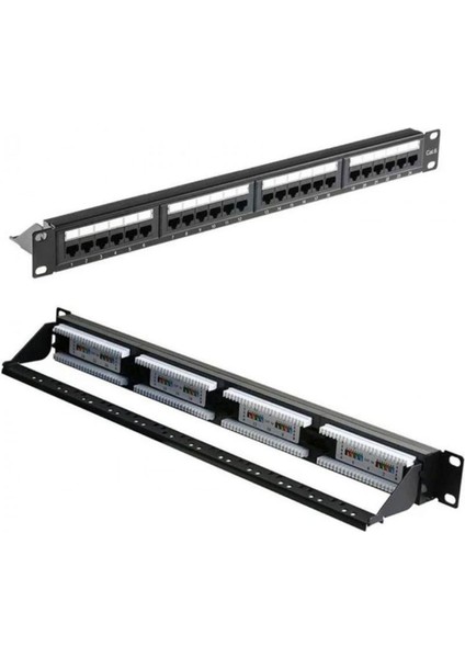 24 Port Cat6 Patch Panel 24 Port Ethernet Panel fiyatları