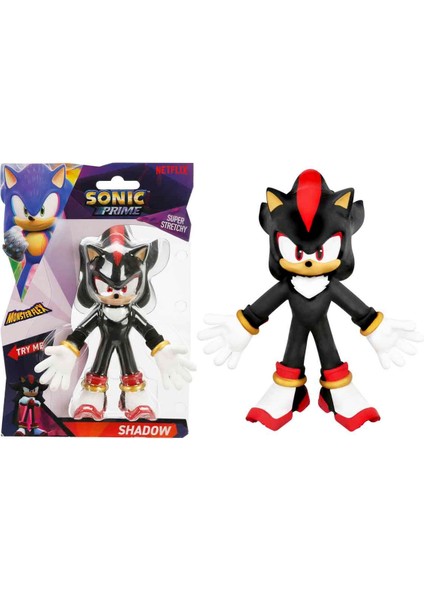 Sonic Prime Stretch Figür - Shadow