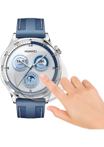 Watch Gt5 46MM Uyumlu Temperli Cam Ekran Koruyucu – Çizilmez 9h Sertlik, Kolay Uygulama, Yüksek Şeffaflık, Parmak Izi Önleyici modelleri