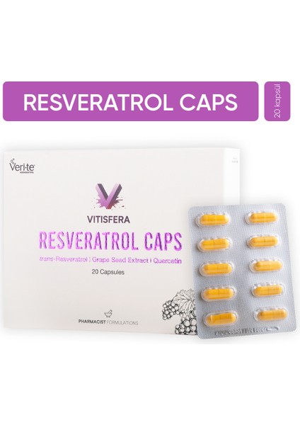 Resveratrol Caps 20 Kapsül
