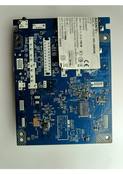 KDL-32BX340 MT5367-MB S1101-1 48.73R01.011 Maın Board