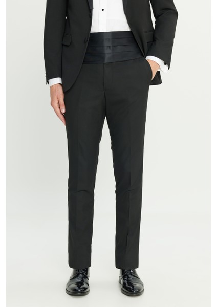 Slim Fit Dar Kesim Çıkma Şal Yaka Kapak Cepli Esnek Damatlık Smokin Takımı indirimleri