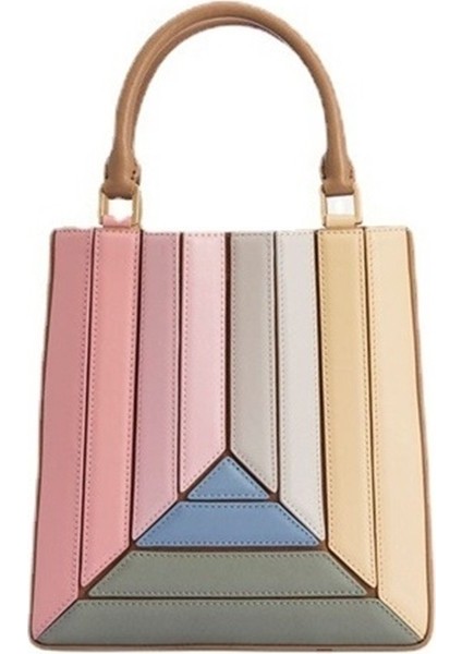 Bayanlar Omuzdan Askili Çanta Kontrast Renk Ekleme Çanta Çapraz Çanta (Yurt Dışından) fiyatları