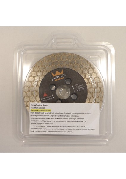 - Petek Çift Yanak Porselen Kesici Disk Uzun Süreli modelleri