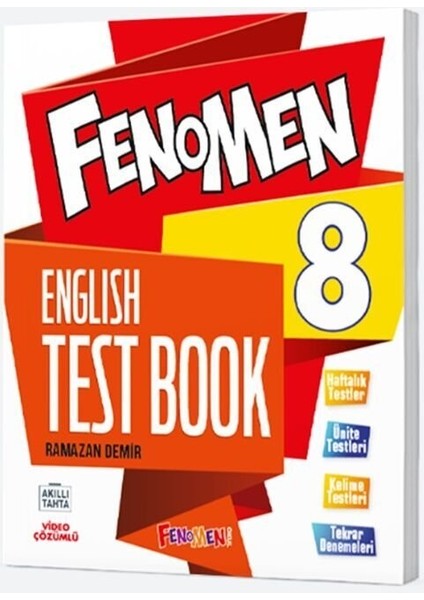 Fenomen 2026 8. Sınıf English Test Book
