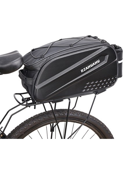 Sert Kabuklu, Su Geçirmez, Yansıtıcı Şeritli Bisiklet Yolcu Çantası (Yurt Dışından)