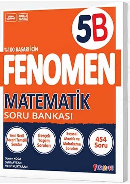 Fenomen 2026 5. Sınıf Matematik B Fenomen Soru Bankası
