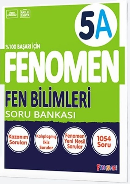 Fenomen 2026 5. Sınıf Fen Bilimleri A Fenomen Soru Bankası