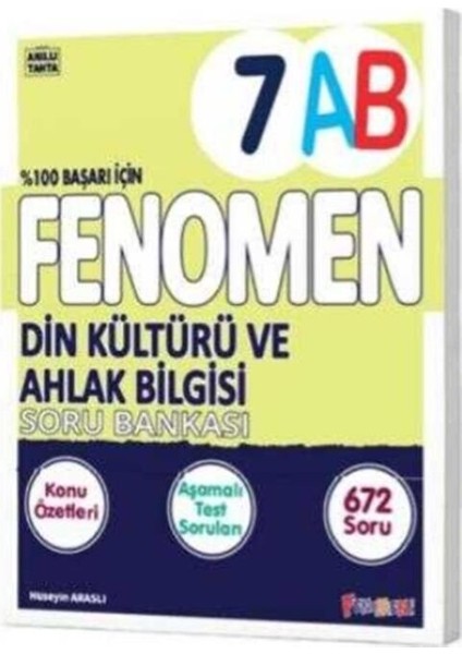 Fenomen 2026 7. Sınıf Din Kültürü ve Ahlak Bilgisi Fenomen A ve B Soru Bankası