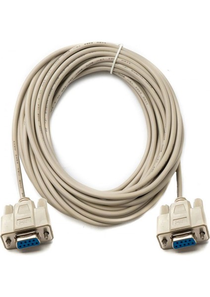 Rs232 Dişi Dişi Data Kablodu Rs 232 Db9 Dişi Seri Port Com Kablo 10m fırsatları