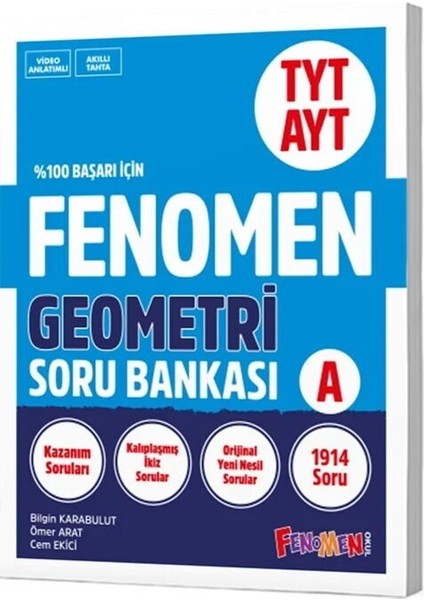 Fenomen 2026 Tyt Ayt Geometri A Soru Bankası