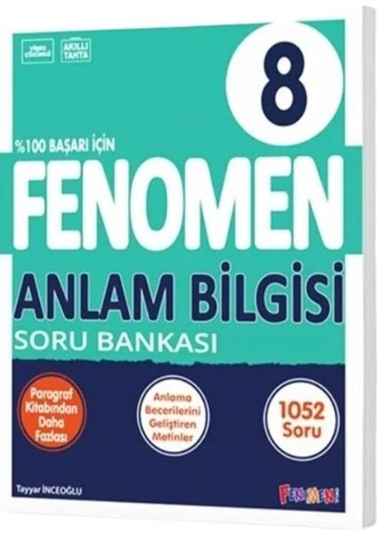 Fenomen 2026 8. Sınıf Anlam Bilgisi Fenomen Soru Bankası