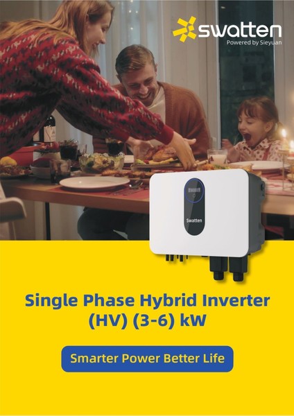 Swatten Sıh-5kw-Sh Tek Fazlı Izole Hybrid Inverter fırsatları