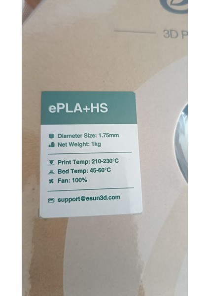 3D Printer Filament, Pla-Hs Filament, Esun Pla-Hs Filament fırsatları