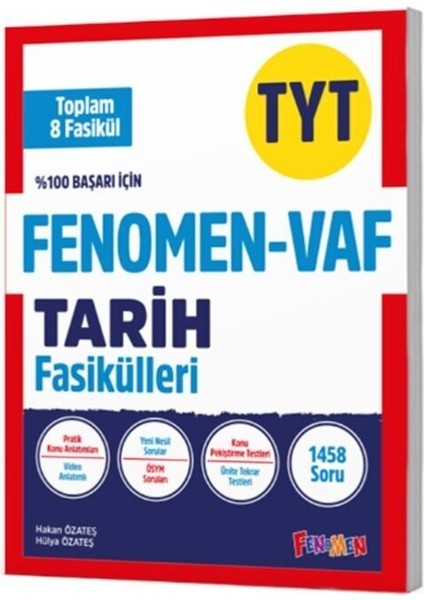Fenomen 2026 Tyt Vaf Tarih Fasikülleri Seti