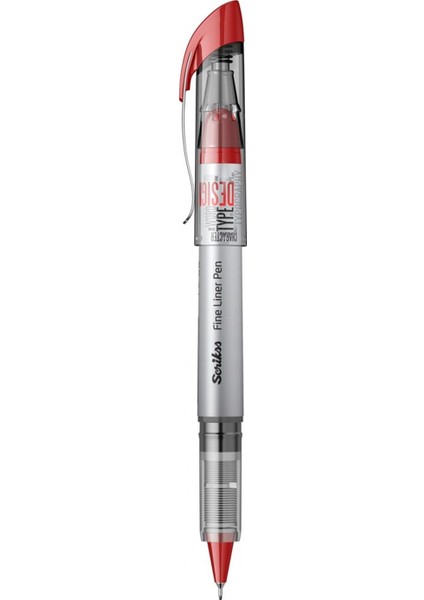 Fineliner Tükenmez Kalem 0.6 Kırmızı (Fl-68) 12 Adet modelleri