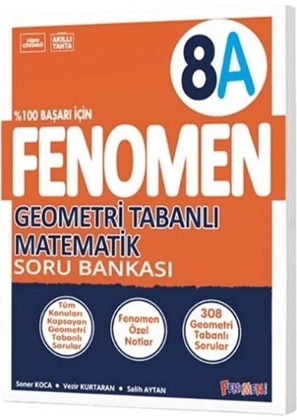 Fenomen 2026 8. Sınıf Geometri Tabanlı Matematik A Fenomen Soru Bankası