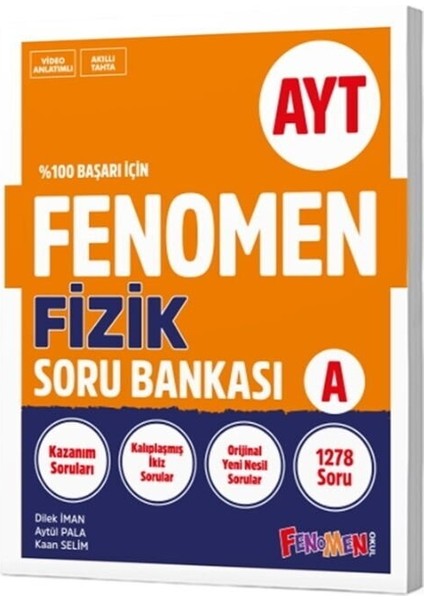 Fenomen 2026 Ayt Fizik A Soru Bankası