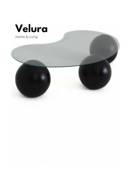 Modern Orta Sehpa & Cam Sehpa & Küre Sehpa & Top Sehpa - Siyah fiyatları