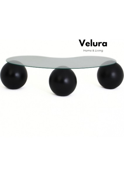 Modern Orta Sehpa & Cam Sehpa & Küre Sehpa & Top Sehpa - Siyah modelleri