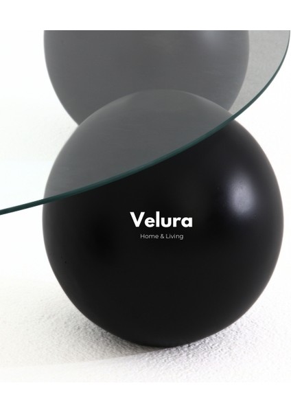 Modern Orta Sehpa & Cam Sehpa & Küre Sehpa & Top Sehpa - Siyah fırsatları