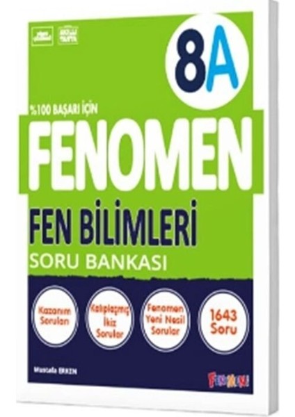 Fenomen 2026 8. Sınıf Fen Bilimleri A Fenomen Soru Bankası