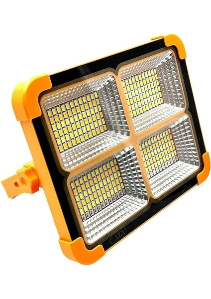 400W Solar Şarjlı Portatif Taşınabilir LED Projektör Aydınlatma YL71-0409-S