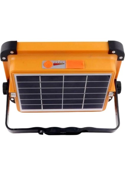 400W Solar Şarjlı Portatif Taşınabilir LED Projektör Aydınlatma YL71-0409-S fırsatları