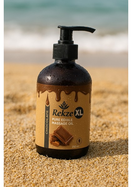 Yenilebilir Masaj Yağı 2’li Set – 250 ml x 2 Çikolata Aromalı, Su Bazlı, Büyük Boy indirimleri