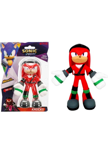 Sonic Prime Stretch Figür - Knucks