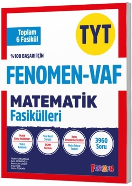 Fenomen 2026 Tyt Vaf Matematik Fasikülleri Seti