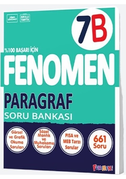 Fenomen 2026 7. Sınıf Paragraf Fenomen Soru Bankası