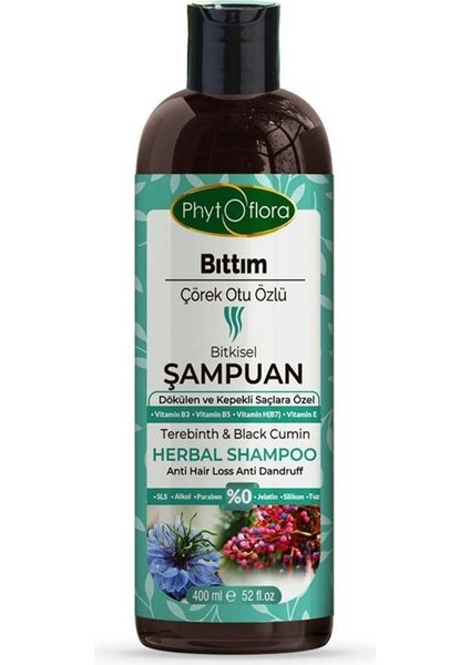 Bıttım Çörek Otu Özlü Bitkisel Şampuan modelleri