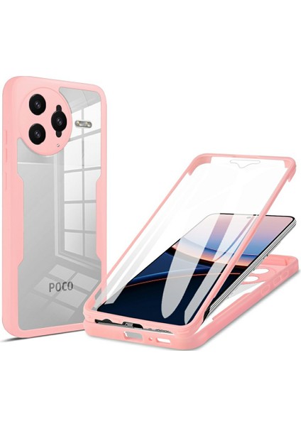 Xiaomi Poco F7 Ultra 5g Akrilik + Tpu Şeffaf Telefon Kılıfı ve Pet Ekran Filmi (Yurt Dışından)