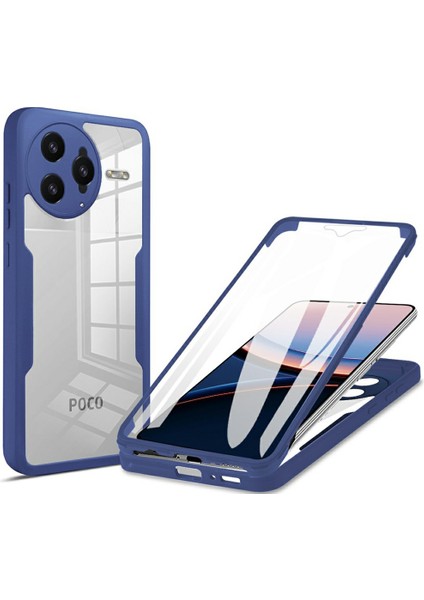 Xiaomi Poco F7 Ultra 5g Akrilik + Tpu Şeffaf Telefon Kılıfı ve Pet Ekran Filmi (Yurt Dışından)