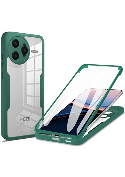 Xiaomi Poco F7 Ultra 5g Akrilik + Tpu Şeffaf Telefon Kılıfı ve Pet Ekran Filmi (Yurt Dışından)