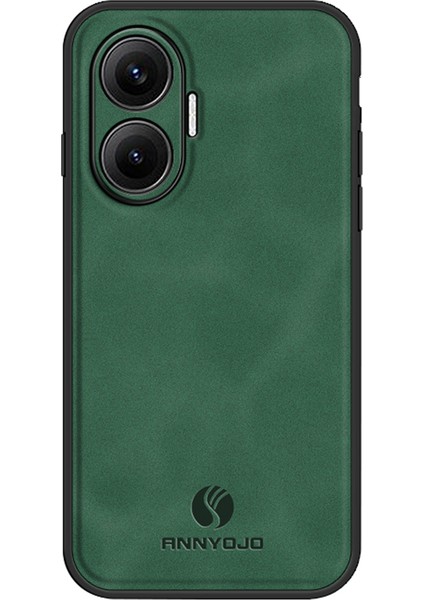 Xiaomi Poco F7 5g Pu Deri + Pc + Tpu Düşmeye Karşı Dayanıklı Telefon Arka Kılıfı (Yurt Dışından)