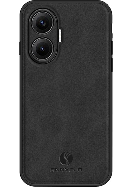 Xiaomi Poco F7 5g Pu Deri + Pc + Tpu Düşmeye Karşı Dayanıklı Telefon Arka Kılıfı (Yurt Dışından)
